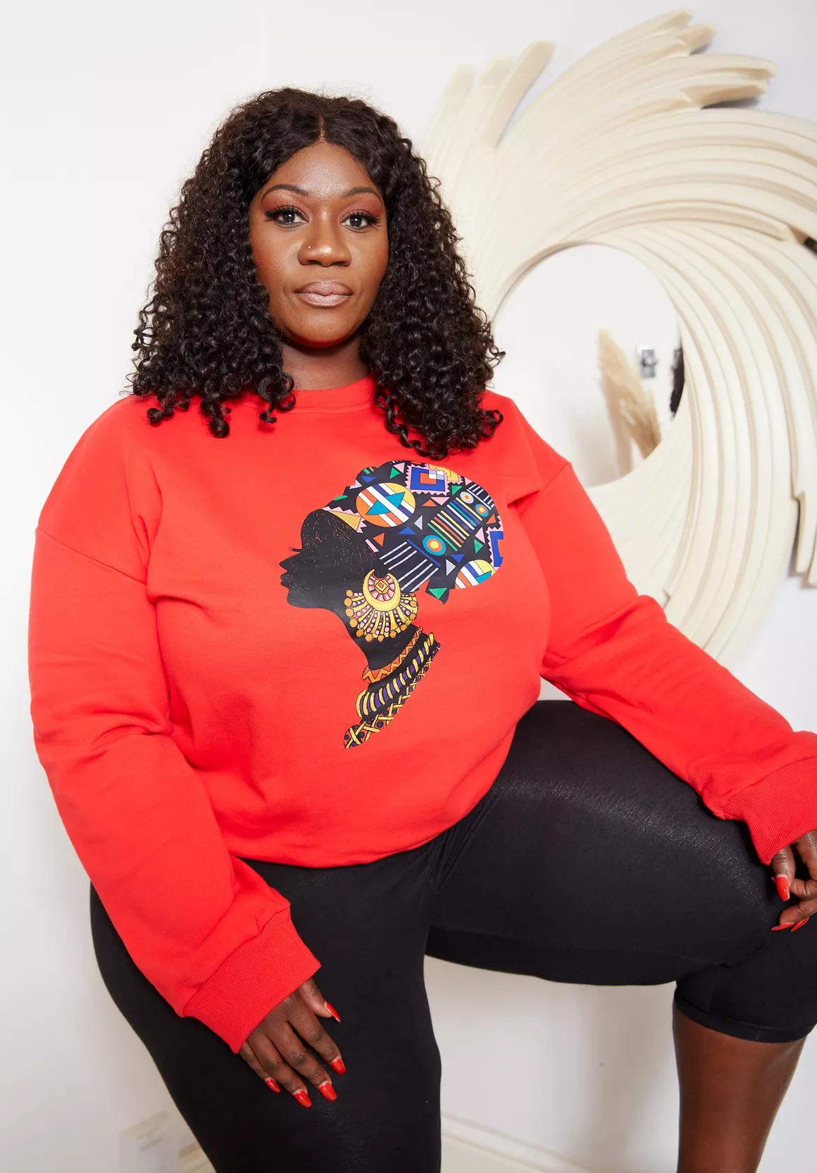 African Headwrap Sweatshirt